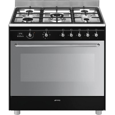 SMEG Cuisini&egrave;re mixte 90 cm  CG90N2