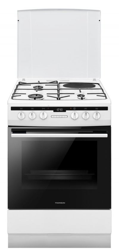 THOMSON Cuisini&egrave;re mixte  TMMP63.3WH blanche