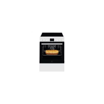 ELECTROLUX Cuisini&egrave;re vitroc&eacute;ramique 73l 4 feux blanc - LKR64890AW - 