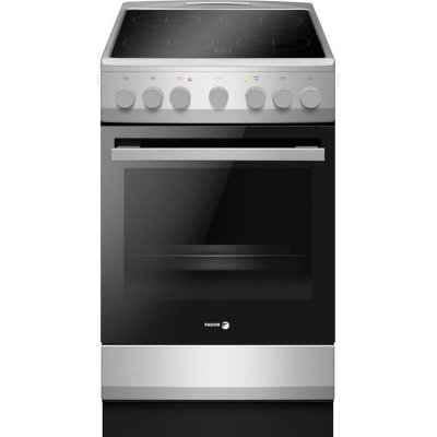 FAGOR Cuisini&egrave;re vitroc&eacute;ramique - -FACV203S - 4 foyers - 62 L - 50 x 60 cm - Silver 