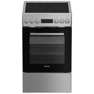 INDESIT Cuisini&egrave;re vitroc&eacute;ramique  I5V5LCS Silver
