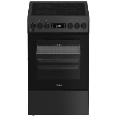 WHIRLPOOL Cuisini&egrave;re vitroc&eacute;ramique  W5V8LCSA noir