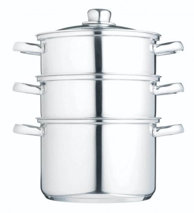 KITCHENCRAFT Cuit-Vapeur 3 Etages 20cm Steamer Kitchen Craft