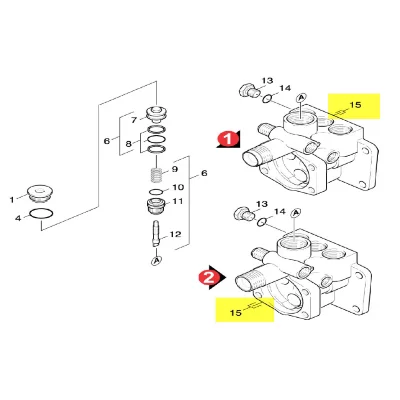 KARCHER Culasse Rep 15 Pour Nettoyeur Haute-pression  - 45505190