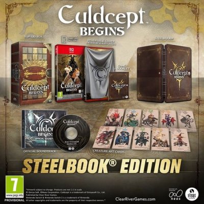 JUST FOR GAMES Culdcept Begins - Steelbook Edition &bull; Jeu Nintendo Switch 2