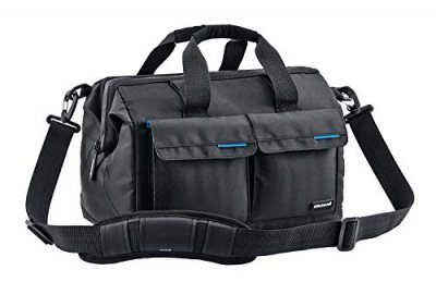 CULLMANN  Amsterdam Sac d'&eacute;paule pour appareil photo 19 x 30 x 15 cm Noir/Bleu