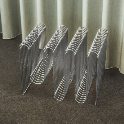 Curva Magazine Holder Silver - AYTM