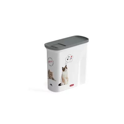 CURVER  Verseuse Love pets 2 L - Blanc - Pour chat