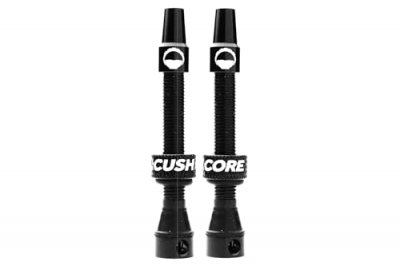 CUSHCORE  Presta Tubeless Valves Argent&eacute; 55 mm