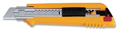 OLFA Cutter  PL1 &agrave; cartouche, chargement automatique, lame s&eacute;cable 18mm