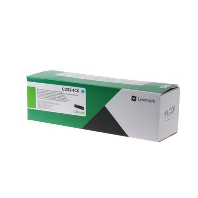 LEXMARK Cyan rpp cartridge 2.5k c3326dw mc3326adwe C332HC0