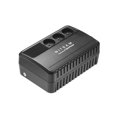 NITRAM Cyberpower BU600E-FR Onduleur 50 Hz 600 VA Noir