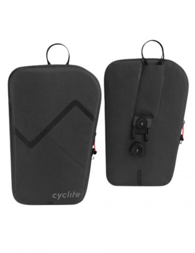 CYCLITE  - Fork Bag Set - Sacoche de v&eacute;lo taille 3,1 l, blanc