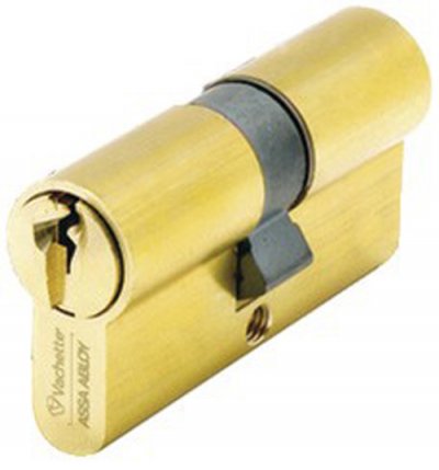 VACHETTE Cylindre 2 entr&eacute;es vari&eacute; laitonn&eacute; - 30 x 30 mm - V5 - 