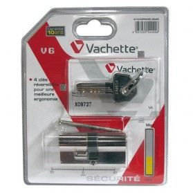VACHETTE Cylindre V6 6G 2 entr&eacute;es 30 x 30 mm