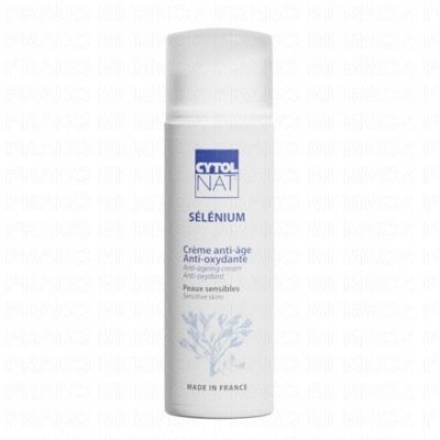 CYTOLNAT  SELENIUM, Cr&egrave;me de Soin Anti-&acirc;ge Anti-Oxydante, 50ml