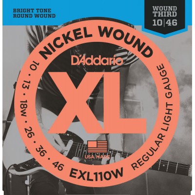 DADDARIO D'ADDARIO Cordes &eacute;lectriques CDD EXL110W