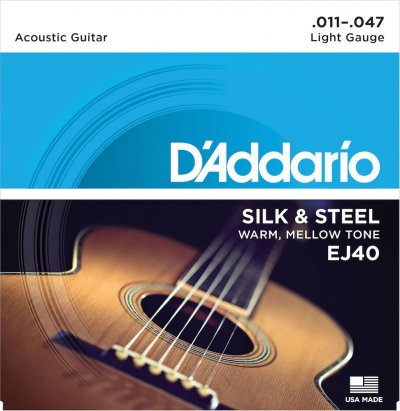 D ADDARIO AND CO D'addario Ej40 11-47 - Jeu De Cordes Guitare Acoustique