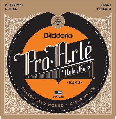 D ADDARIO AND CO D'addario Ej43 Pro Arte Light - Jeu De Cordes Guitare Classique