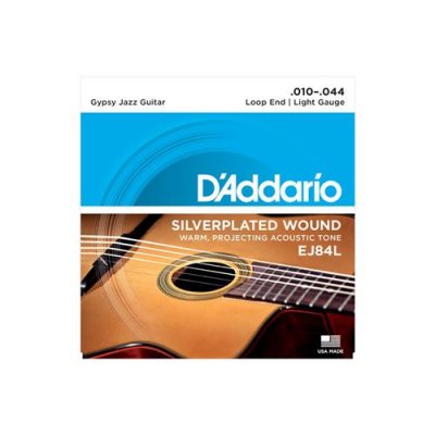 DADDARIO D'addario Ej84l 10-44 Light - Jeux Cordes Manouche Gypsy Jazz