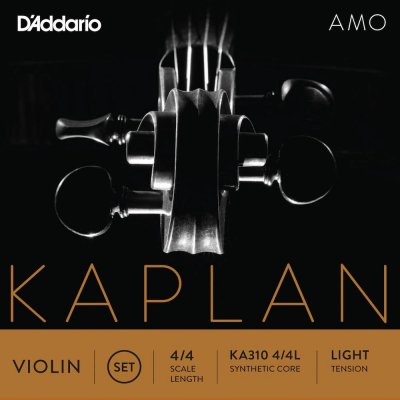 D ADDARIO AND CO D'addario Ka310 4/4l - Kaplan Amo Jeu De Cordes Violon 4/4 Light