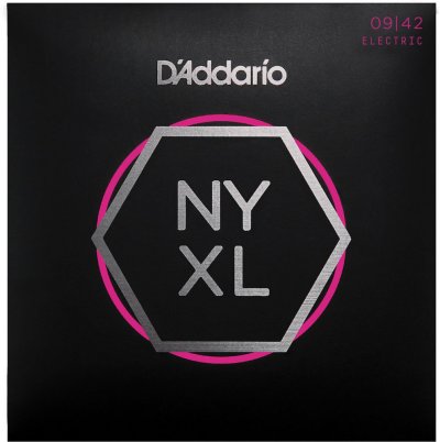 D ADDARIO AND CO D'Addario NYXL0942 Cordes pour guitare &eacute;lectrique Super Light 09-42