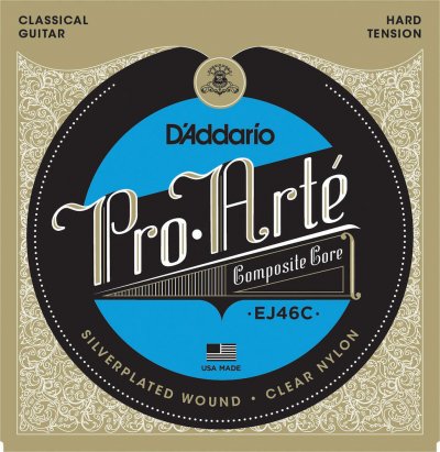 D ADDARIO AND CO D'Addario Pro-Arte EJ46C Cordes composites pour guitare classique Dur