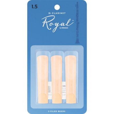 RICOH D'Addario RCB0315 - Anches clarinette si b&eacute;mol, force 1.5, bo&icirc;te de 3