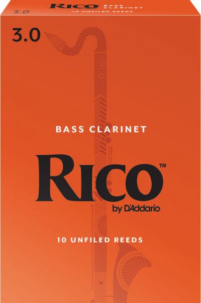 D&APOS;ADDARIO WOODWINDS D'addario Rea1030 - Anches Clarinette Basse, Force 3.0, Bo&icirc;te De 10