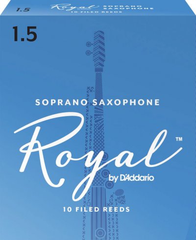 D ADDARIO RICO D'Addario RIB1015 - Anches saxophone soprano, force 1.5, bo&icirc;te de 10