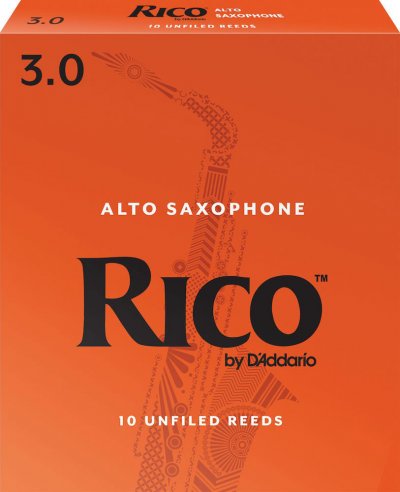 D ADDARIO RICO D'Addario RJA1030 - Anches saxophone alto , force 3, bo&icirc;te de 10