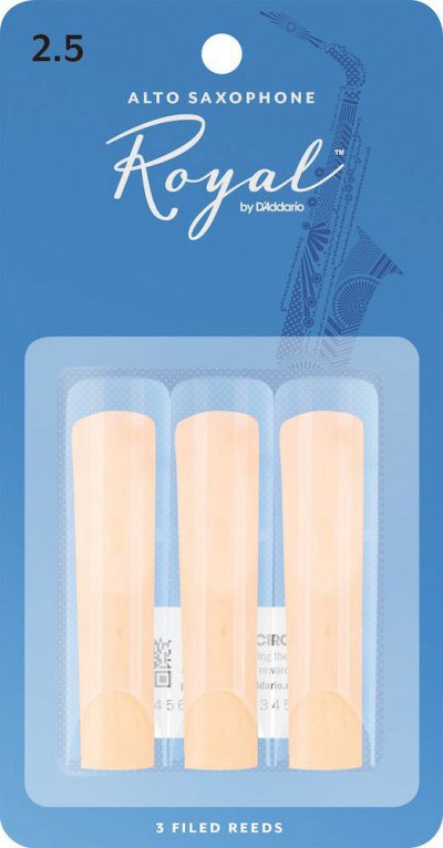 D ADDARIO RICO D'Addario RJB0325 - Anches saxophone alto, force 2.5, bo&icirc;te de 3