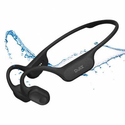 D JIX D-JIX TRITON 600 Noir / &Eacute;couteurs &agrave; conduction osseuse BT + MP3 32 Go - Noir