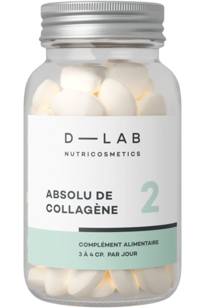 D LAB NUTRICOSMETICS D-Lab Absolu de Collag}ne Compl&eacute;ment Alimentaire Rides et Fermet&eacute;
