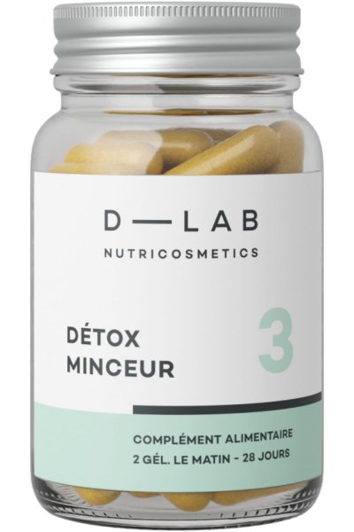 D LAB NUTRICOSMETICS D-Lab Nutricosmetics - D&eacute;tox Minceur&Perte de poids 1 unit&eacute;