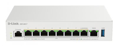 D LINK D-Link DBR-600-P - Routeur sans fil commutateur 8 ports - 2.5GbE 1GbE