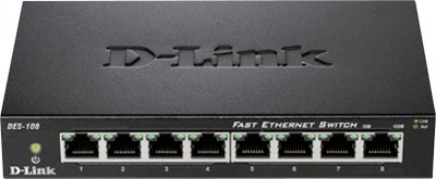 D LINK D-Link DES 108 - commutateur - 8 ports