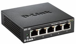 D LINK D-Link DGS 105 - Commutateur - 5 x 10/100/1000 - de bureau