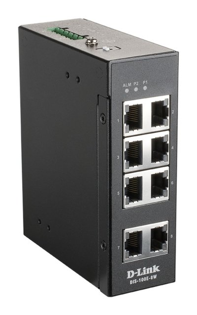D LINK D-Link DIS 100E-8W - commutateur - 8 ports - non gere