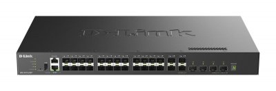 D LINK D-Link DXS-3410-32SY commutateur r&eacute;seau G&eacute;r&eacute; L3 Noir - Neuf