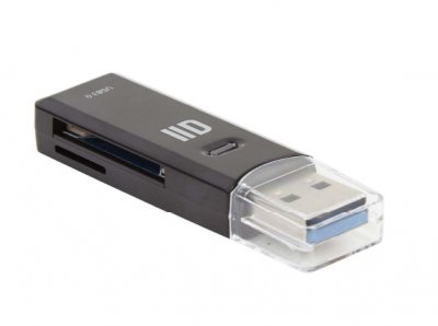 D2 DIFFUSION  D2LECSDUSB3 Lecteur de Carte SD/Micro SD USB 3.0