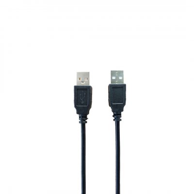 D2 DIFFUSION  D2USB180 C&acirc;ble USB 2.0 Type A M&acirc;le/M&acirc;le 1,80 m Noir