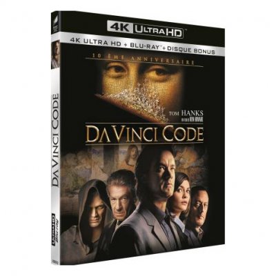 Da Vinci Code [4K Ultra-HD Blu-Ray Bonus-&Eacute;dition 10&egrave;me Anniversaire]