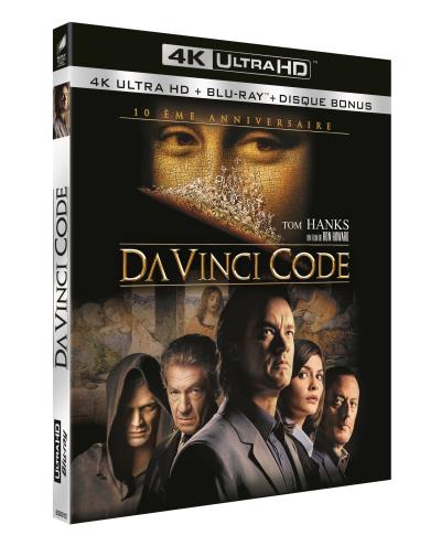 Da Vinci Code [4K Ultra-HD Blu-Ray Bonus-&Eacute;dition 10&egrave;me Anniversaire]