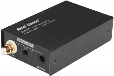 REAL CABLE Dac  num&eacute;rique optique coaxial