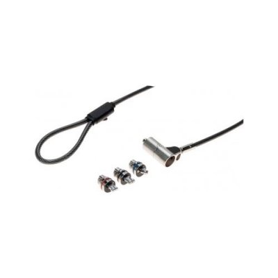 DACOMEX  antivol &agrave; cl&eacute; avec 3 t&ecirc;tes k-lock / dell wedge / hp nano