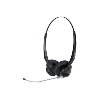CUC Dacomex casque PC centre d'appel micro tube - 2 &eacute;couteurs