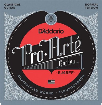 D ADDARIO AND CO Daddario Ej45ff Pro Arte Carbon Jeu De Cordes Pour Guitare Classique