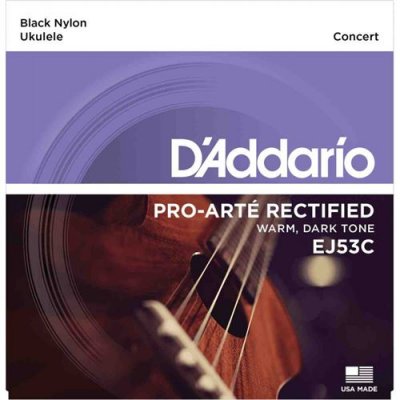 DADDARIO  Ej53c Jeu De Cordes Pour Ukul&eacute;l&eacute; De Concert