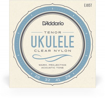 D ADDARIO AND CO DADDARIO EJ65T Jeu de cordes en nylon clair - Tenor - 28-32-41-29